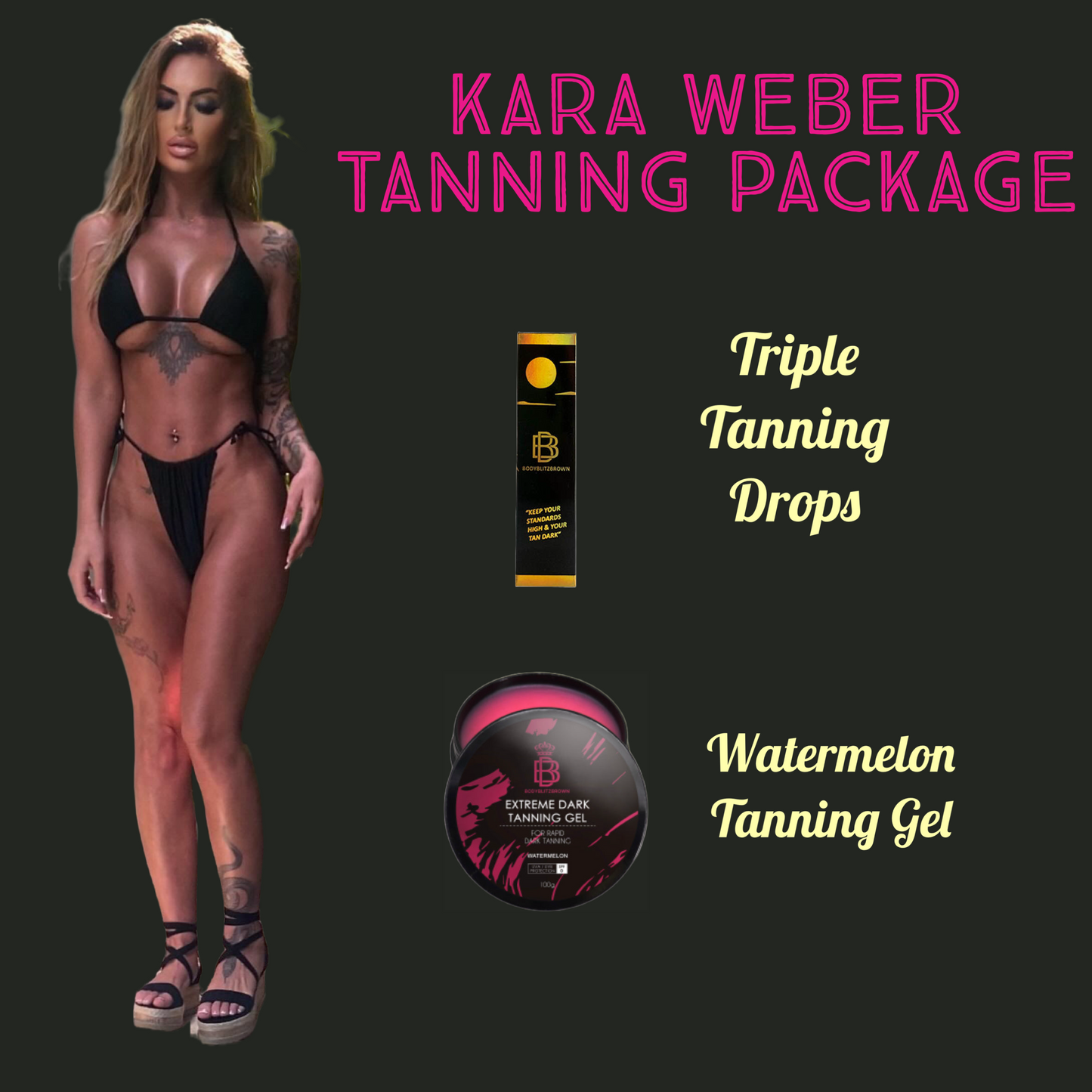 The Kara Weber Tanning Package